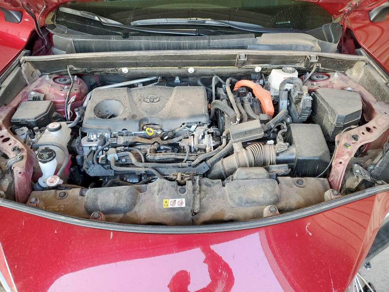 JTEAAAAH6MJ076135 - 2021 TOYOTA VENZA LE ბურგუნდია ფოტო 12