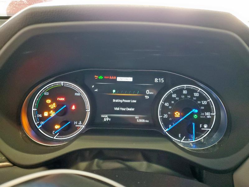 JTEAAAAH6MJ076135 - 2021 TOYOTA VENZA LE ბურგუნდია ფოტო 9