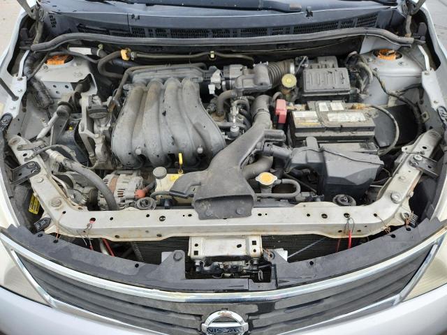 3N1BC1CP5CK811551 - 2012 NISSAN VERSA S SILVER photo 11