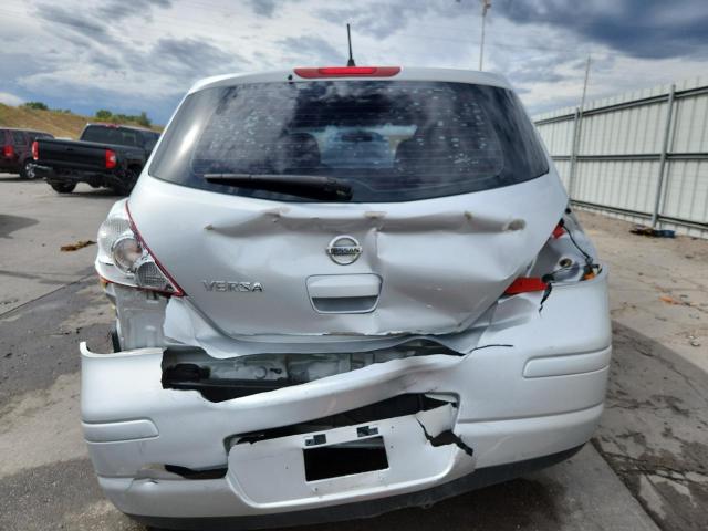 3N1BC1CP5CK811551 - 2012 NISSAN VERSA S SILVER photo 6
