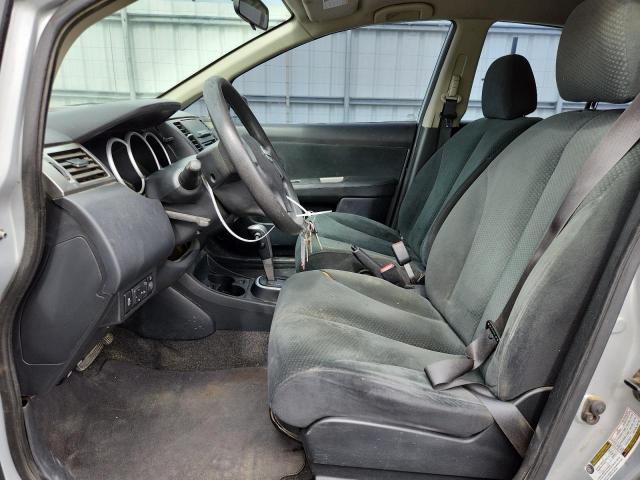 3N1BC1CP5CK811551 - 2012 NISSAN VERSA S SILVER photo 7