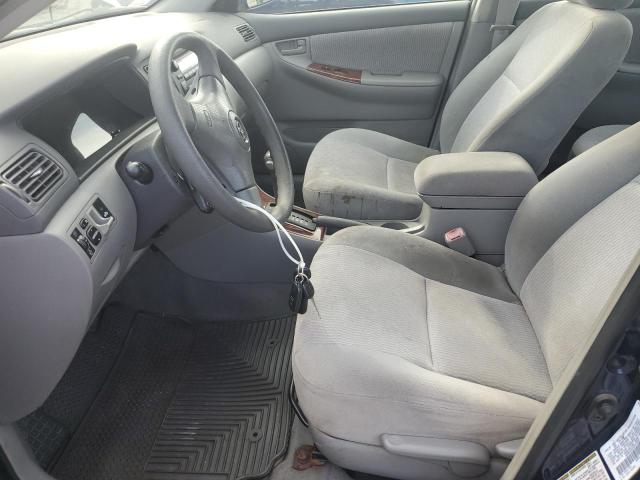 1NXBR32E55Z375287 - 2005 TOYOTA COROLLA CE BLUE photo 7