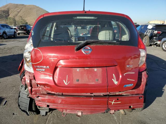 3N1CE2CP9FL354679 - 2015 NISSAN VERSA NOTE S RED photo 6