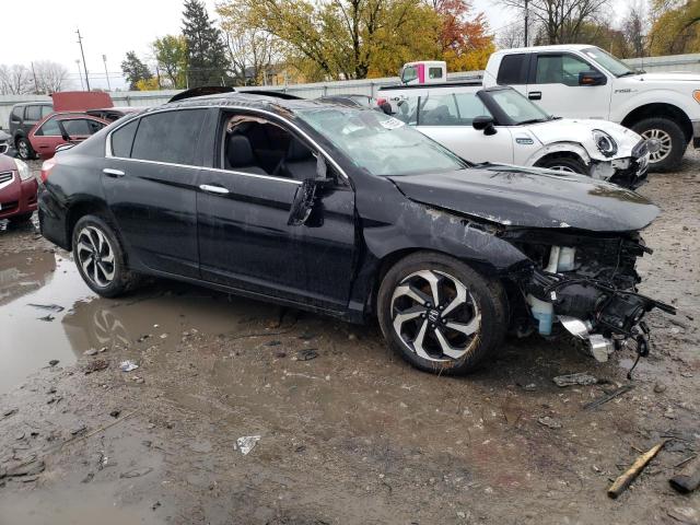 1HGCR3F83GA010772 - 2016 HONDA ACCORD EXL BLACK photo 4