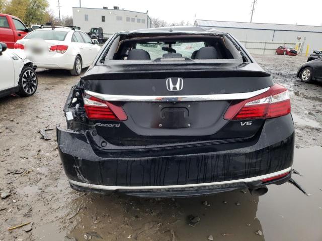 1HGCR3F83GA010772 - 2016 HONDA ACCORD EXL BLACK photo 6