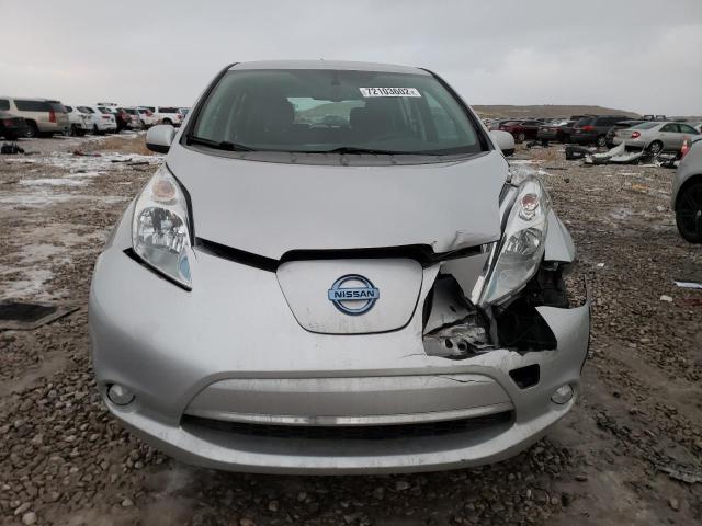 1N4BZ0CP3GC314506 - 2016 NISSAN LEAF SV SILVER photo 5