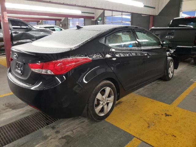 5NPDH4AE9DH382548 - 2013 HYUNDAI ELANTRA GLS BLACK photo 3