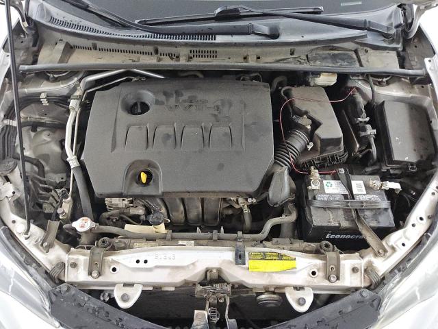 2T1BURHE2JC003460 - 2018 TOYOTA COROLLA L SILVER photo 11