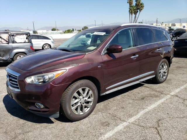 5N1AL0MN1FC541384 - 2015 INFINITI QX60 BURGUNDY photo 1