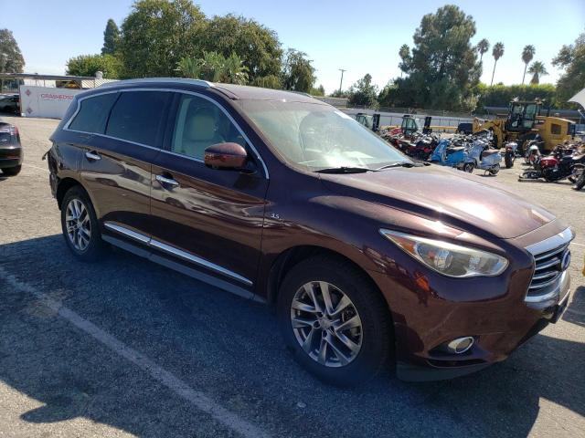 5N1AL0MN1FC541384 - 2015 INFINITI QX60 BURGUNDY photo 4