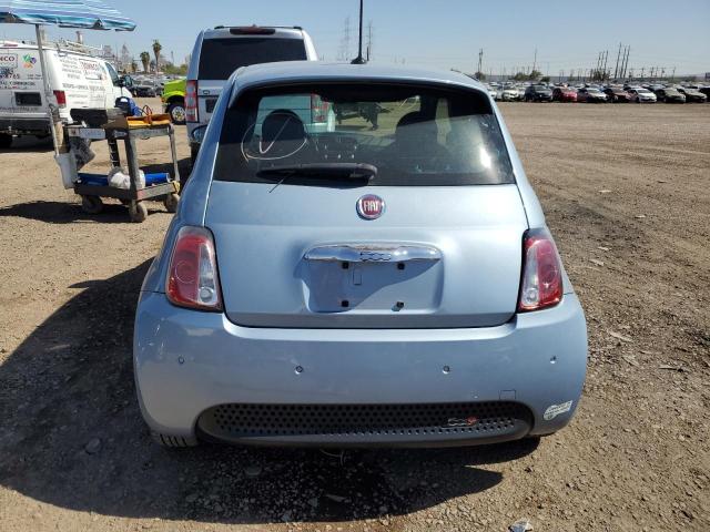 3C3CFFGE2FT527229 - 2015 FIAT 500 ELECTRIC BLUE photo 6