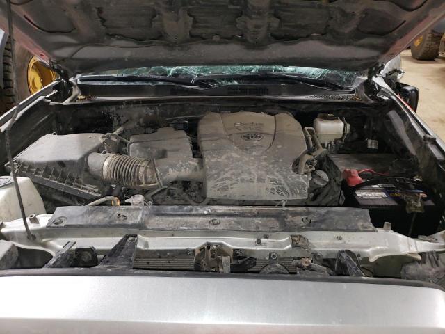 3TMCZ5AN9PM649085 - 2023 TOYOTA TACOMA DOUBLE CAB 银色 照片 11