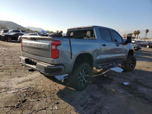 3GCUYBEF0LG383327 - 2020 CHEVROLET SILVERADO K1500 CUSTOM GRAY photo 3