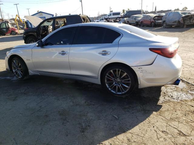 JN1FV7AP2JM461665 - 2018 INFINITI Q50 RED SPORT 400 SILVER photo 2