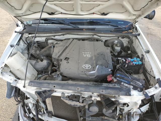 5TETU4GN5AZ693160 - 2010 TOYOTA TACOMA PRERUNNER ACCESS CAB WHITE photo 11