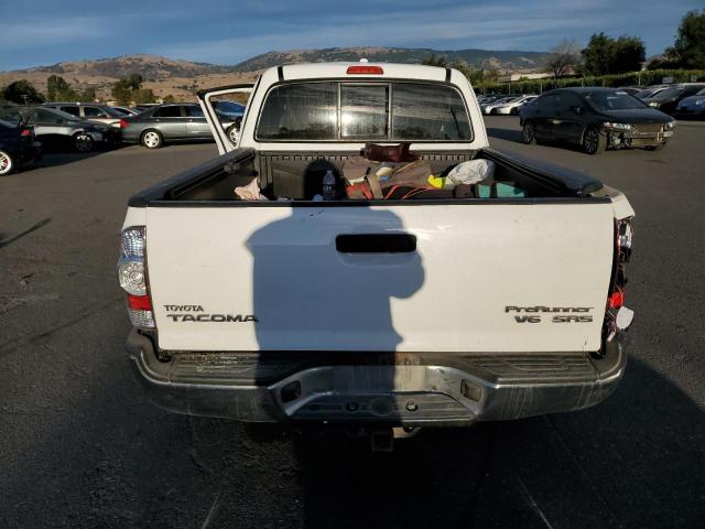 5TETU4GN5AZ693160 - 2010 TOYOTA TACOMA PRERUNNER ACCESS CAB WHITE photo 6
