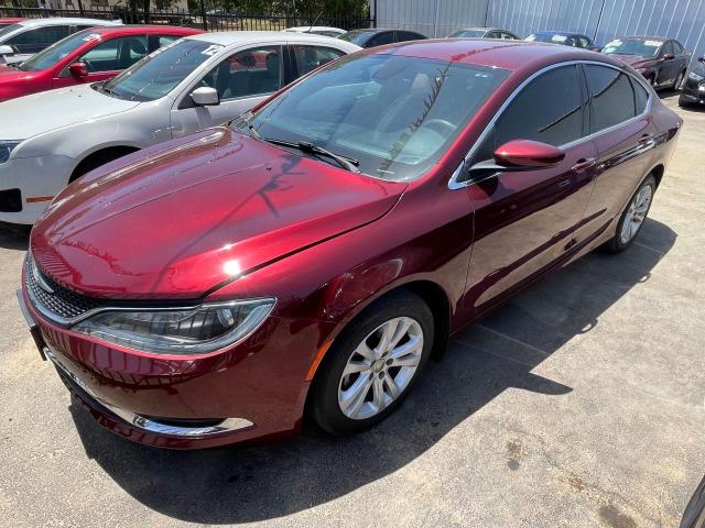 1C3CCCAB4GN132900 - 2016 CHRYSLER 200 LIMITED MAROON photo 2