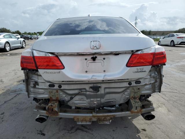 1HGCR3F95EA015896 - 2014 HONDA ACCORD TOURING SILVER photo 6