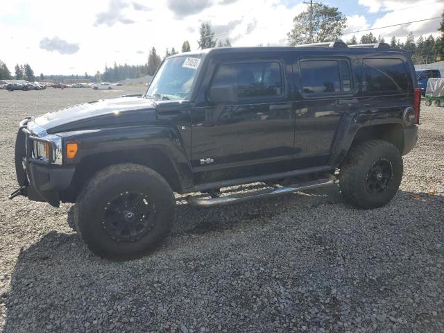 5GTDN13E578149735 - 2007 HUMMER H3 BLACK photo 1