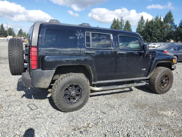 5GTDN13E578149735 - 2007 HUMMER H3 BLACK photo 3