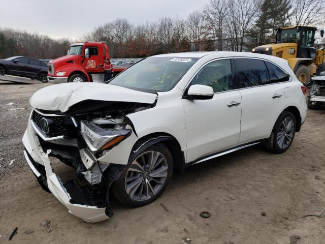 5J8YD4H57HL008512 - 2017 ACURA MDX TECHNOLOGY WHITE photo 1