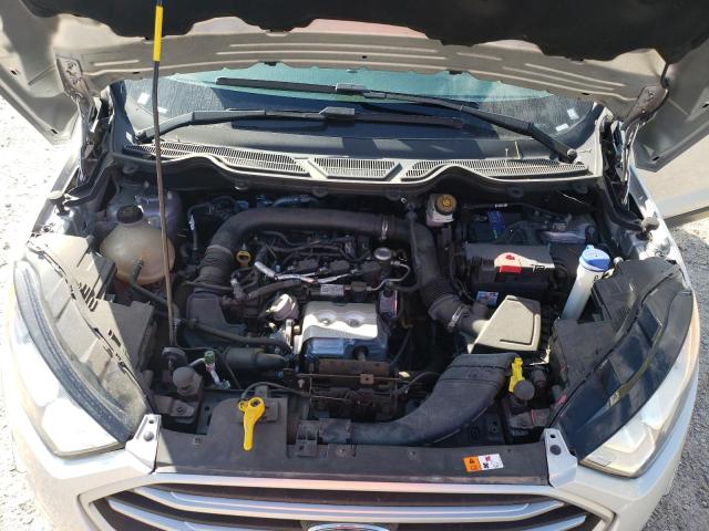 MAJ3P1TE5JC206149 - 2018 FORD ECOSPORT SE SILVER photo 12