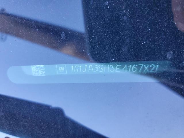 1G1JA5SH3E4167821 - 2014 CHEVROLET SONIC LS 蓝色 照片 12