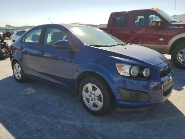 1G1JA5SH3E4167821 - 2014 CHEVROLET SONIC LS BLUE photo 4