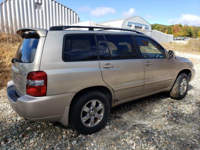 JTEGP21A670146986 - 2007 TOYOTA HIGHLANDER SPORT TAN photo 3