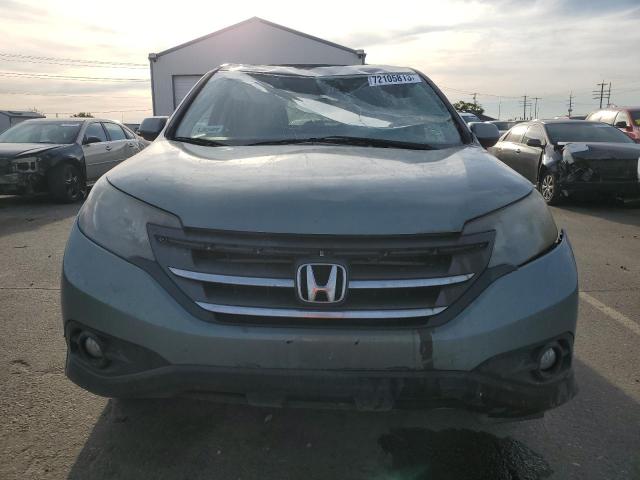 2HKRM3H56CH508199 - 2012 HONDA CR-V EX GREEN photo 5