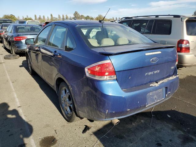 1FAHP36N79W236955 - 2009 FORD FOCUS SES BLUE photo 2