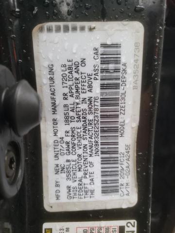 1NXBR32E25Z378776 - 2005 TOYOTA COROLLA CE BLACK photo 13