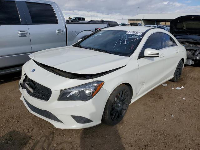 WDDSJ4GB7EN106837 - 2014 MERCEDES-BENZ CLA 250 4MATIC WHITE photo 1