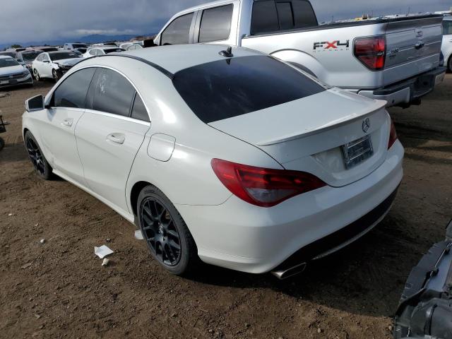 WDDSJ4GB7EN106837 - 2014 MERCEDES-BENZ CLA 250 4MATIC WHITE photo 2