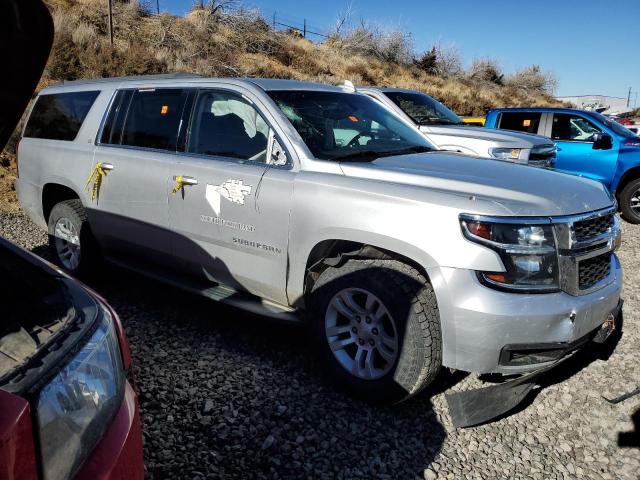 1GNSKHEC6FR571377 - 2015 CHEVROLET SUBURBAN K1500 LS GRAY photo 4