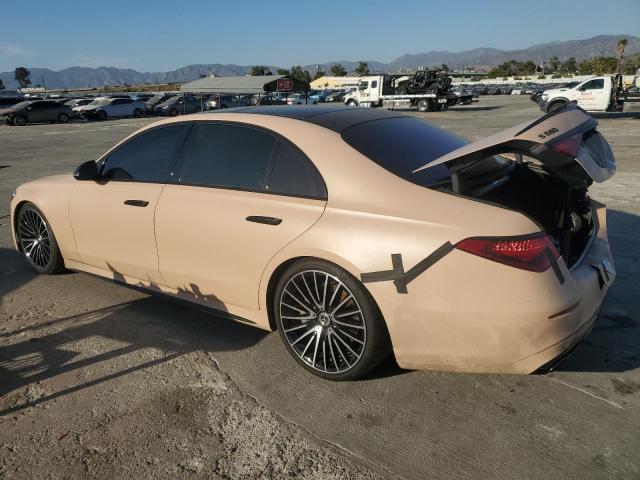 W1K6G7GB9NA099544 - 2022 MERCEDES-BENZ S 580 4MATIC BEIGE photo 2