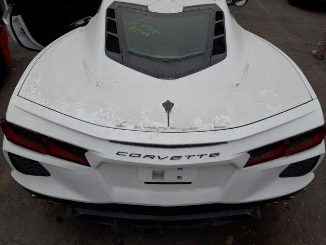 1G1YA2D41N5122345 - 2022 CHEVROLET CORVETTE STINGRAY 1LT WHITE photo 11