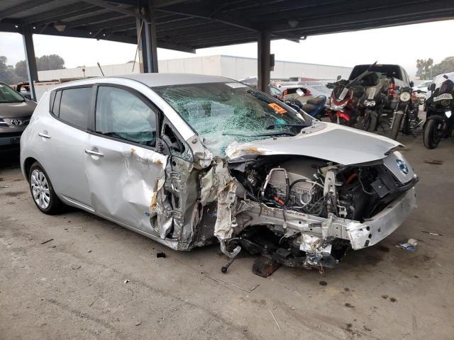 1N4AZ0CP5DC400987 - 2013 NISSAN LEAF S BLUE photo 4