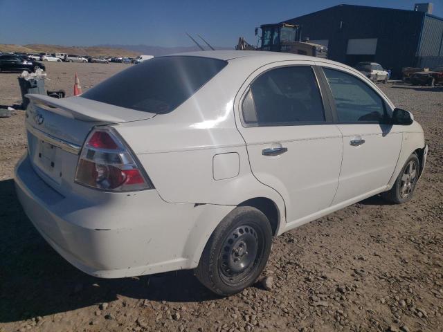 KL1TG56608B017194 - 2008 CHEVROLET AVEO LT WHITE photo 3