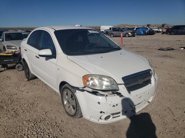 KL1TG56608B017194 - 2008 CHEVROLET AVEO LT WHITE photo 4