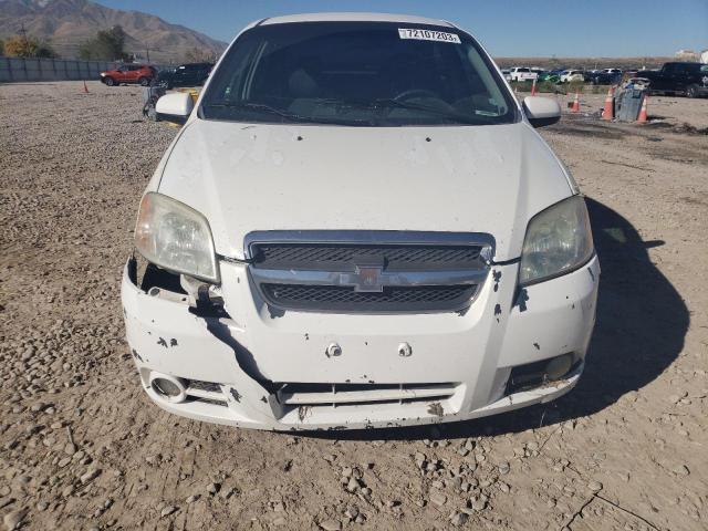 KL1TG56608B017194 - 2008 CHEVROLET AVEO LT WHITE photo 5