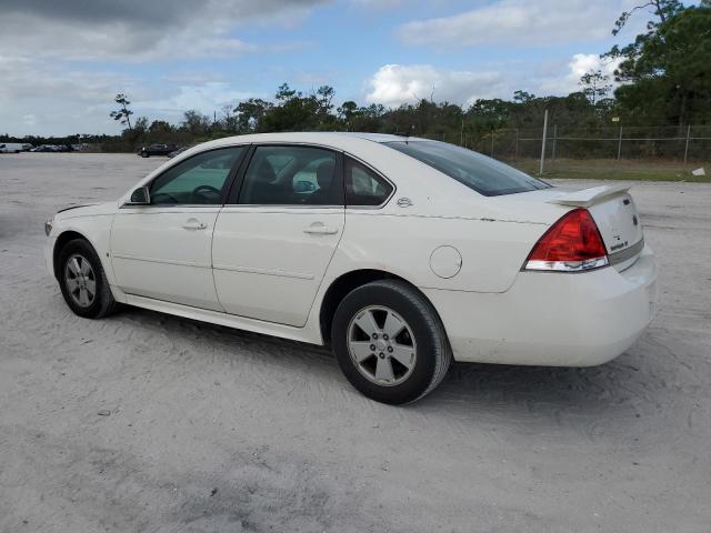 2G1WT57KX91220410 - 2009 CHEVROLET IMPALA 1LT WHITE photo 2