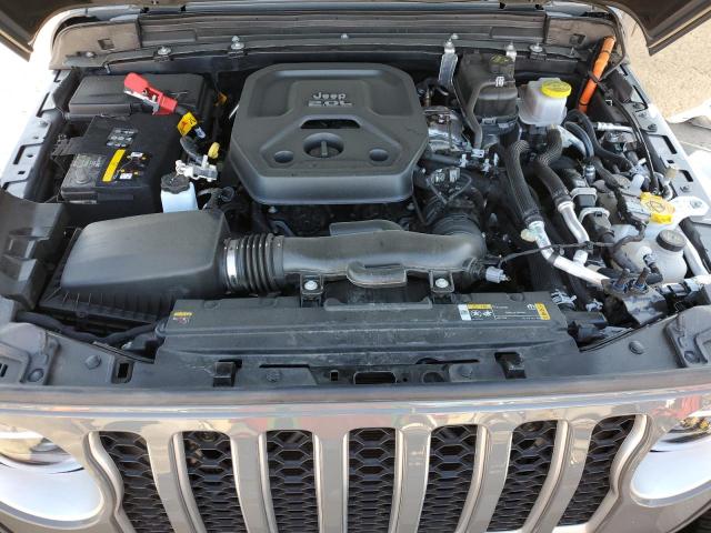 1C4JJXP61NW272307 - 2022 JEEP WRANGLER U SAHARA 4XE GRAY photo 11