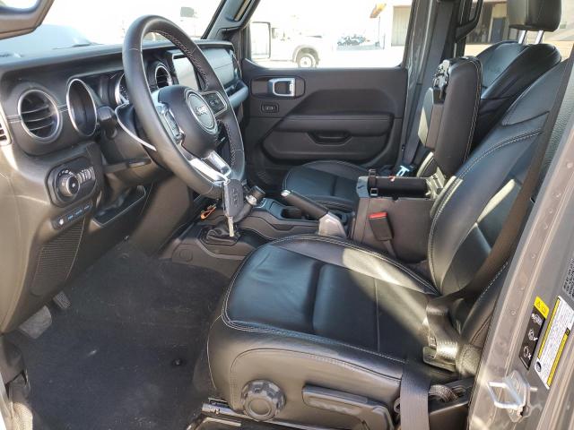 1C4JJXP61NW272307 - 2022 JEEP WRANGLER U SAHARA 4XE GRAY photo 7