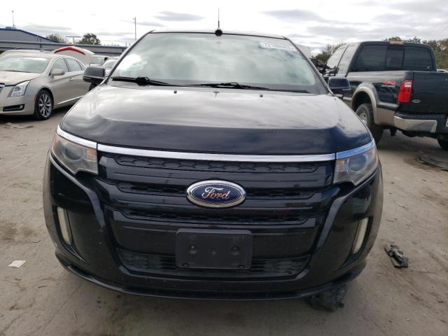 2FMDK3AK8DBE30646 - 2013 FORD EDGE SPORT BLACK photo 5