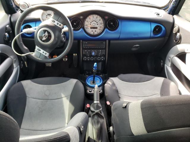 WMWRE33444TD83115 - 2004 MINI COOPER S BLUE photo 8