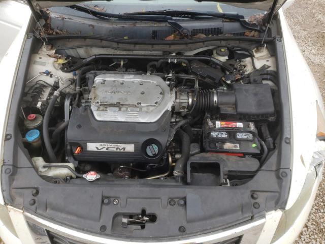 1HGCP36838A078674 - 2008 HONDA ACCORD EXL WHITE photo 11