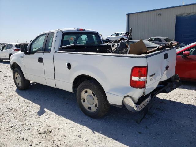 1FTRF12W75NA17546 - 2005 FORD F150 2WD WHITE photo 2