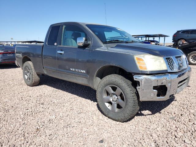 1N6AA06BX5N521485 - 2005 NISSAN TITAN XE GRAY photo 4