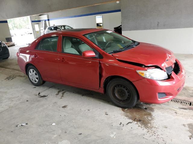 2T1BU4EE8AC264535 - 2010 TOYOTA COROLLA BASE RED photo 4